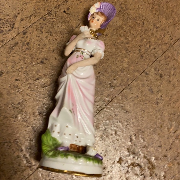 Vintage Porcelain Girl Figurine - Picture 3 of 11